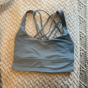 Lululemon Free To Be Wild Long Line Sports Bra Size 6